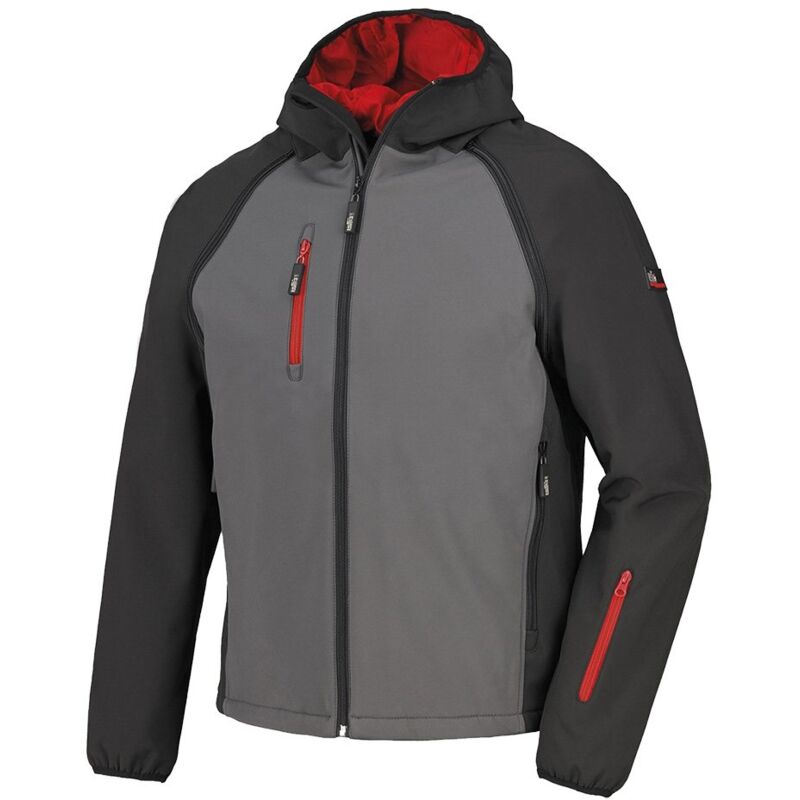 foto del prodotto issa giacca impermeabile da lavoro industrial starter sly 04518n m grigio scuro