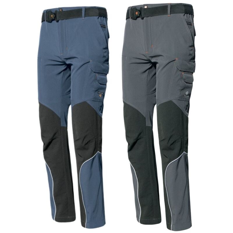 foto del prodotto issa pantaloni da lavoro industrial starter line extreme light 8837b m grigio