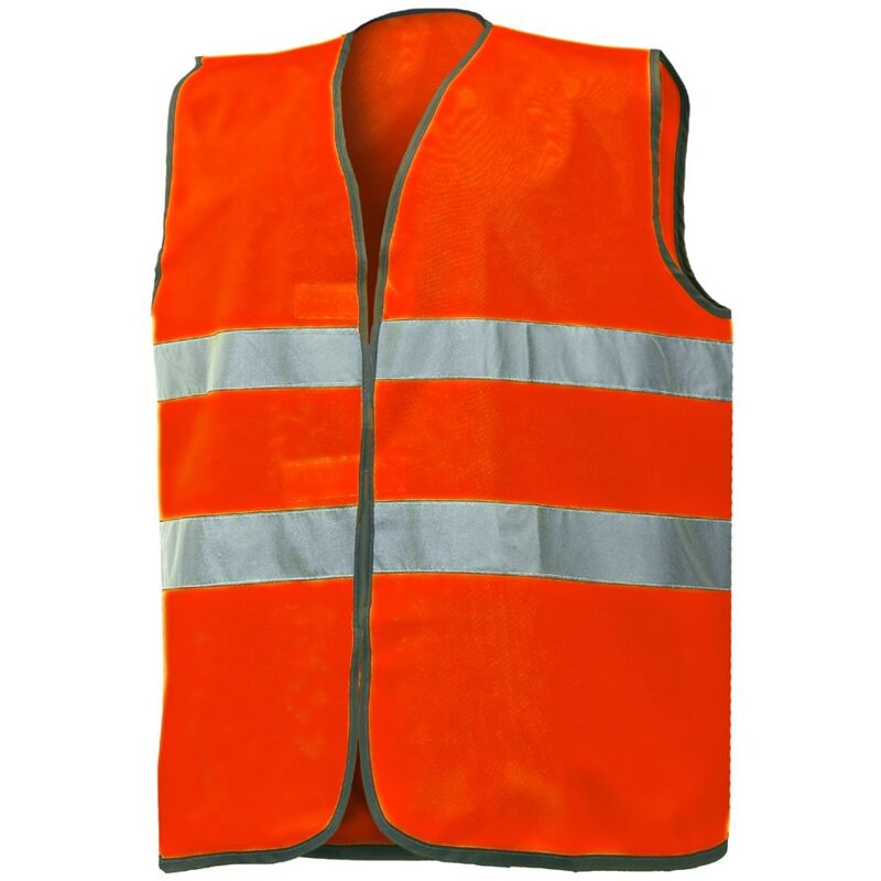 foto del prodotto issaline 01210n 032 gilet da lavoro rifrangenti alta visibilit arancio t u