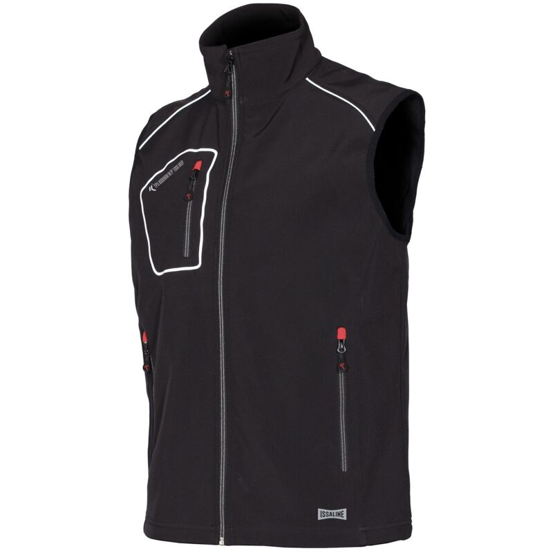 foto del prodotto issaline 04509-060 gilet da lavoro en iso 13688:2013 snappy nero l