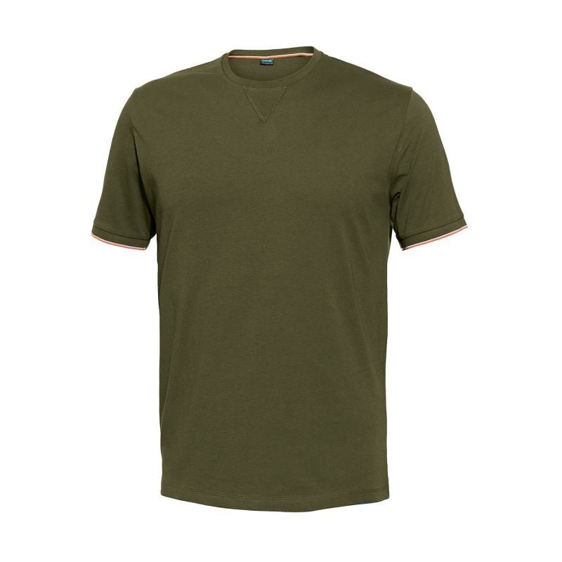 foto del prodotto issaline 08182-024 t-shirt da lavoro cotone rapallo verde militare m