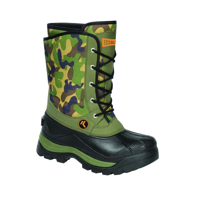foto del prodotto issaline 36210 stivali no safety nylon new blizzy verdi con inserti neri 45
