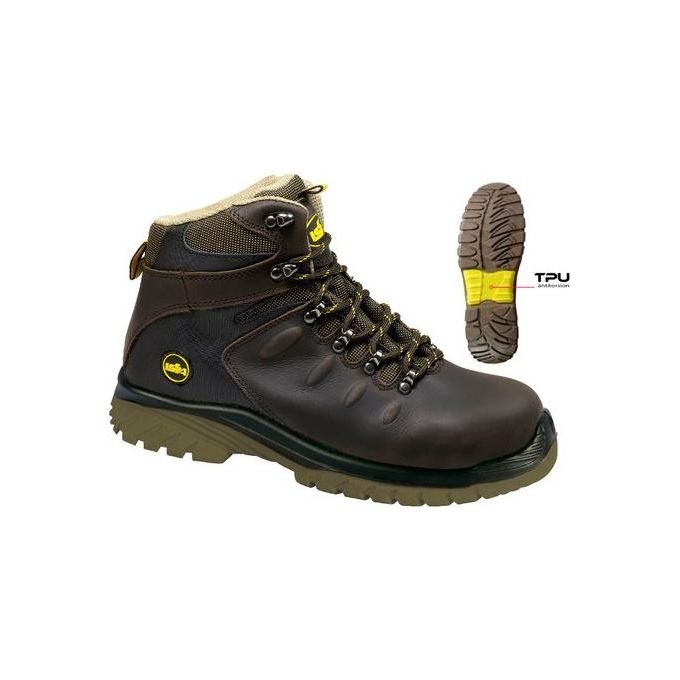 foto del prodotto issaline calzature da lavoro alte 39 falcon marrone scuro
