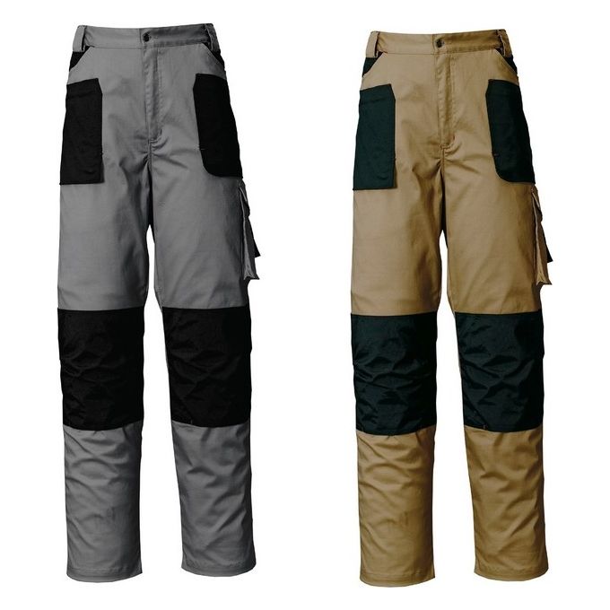 foto del prodotto issaline pantalone lavoro stretch grigio l