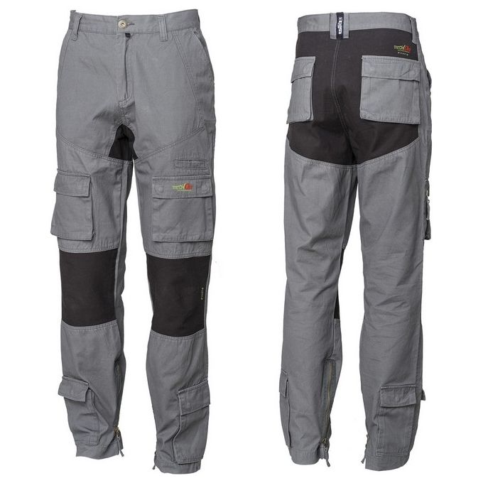 foto del prodotto issaline pantalone lavoro stretch on grigio l