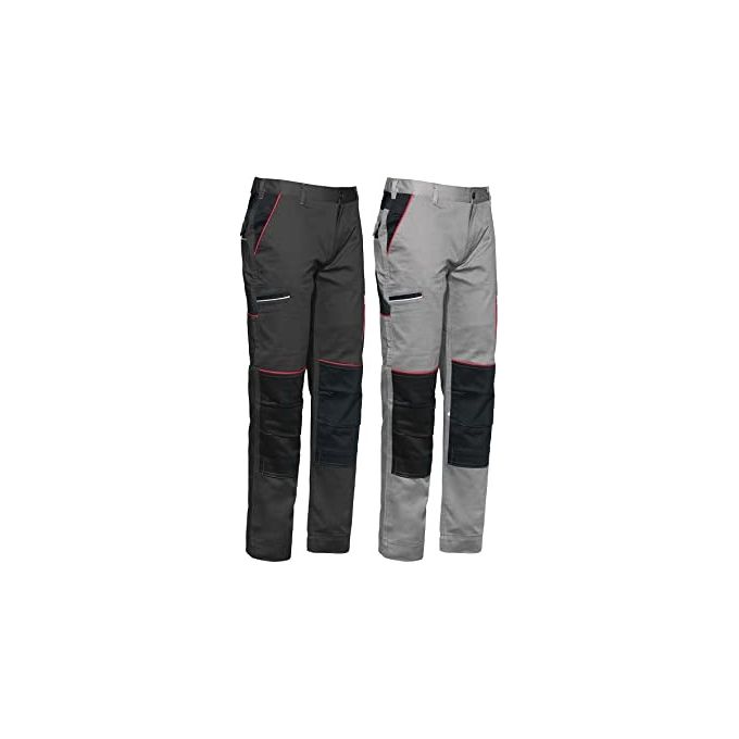foto del prodotto issaline pantalone stretch boom grigio taglia l