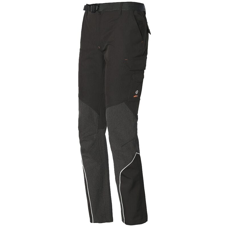 foto del prodotto issaline pantaloni softshell da lavoro industrial starter heavy extreme 8833 l nero