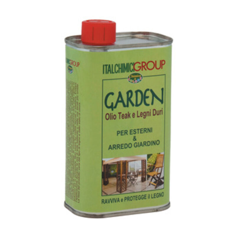 foto del prodotto italchimici garden olio x teak e legni duri ml.0,500. prezzo per 1 pezzo.