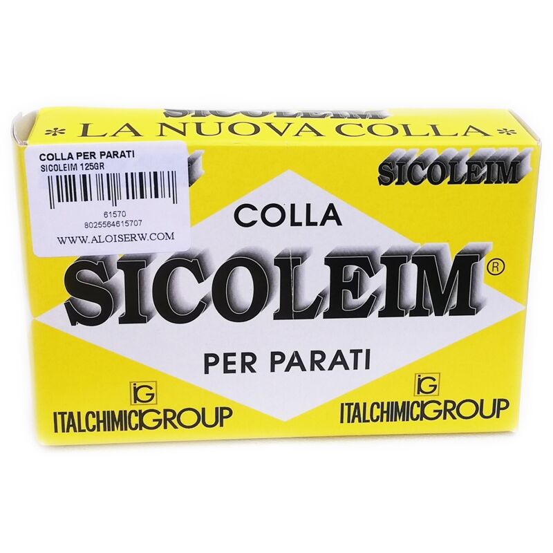 foto del prodotto italchimici sicoleim 125gr colla per carta parati manifesti