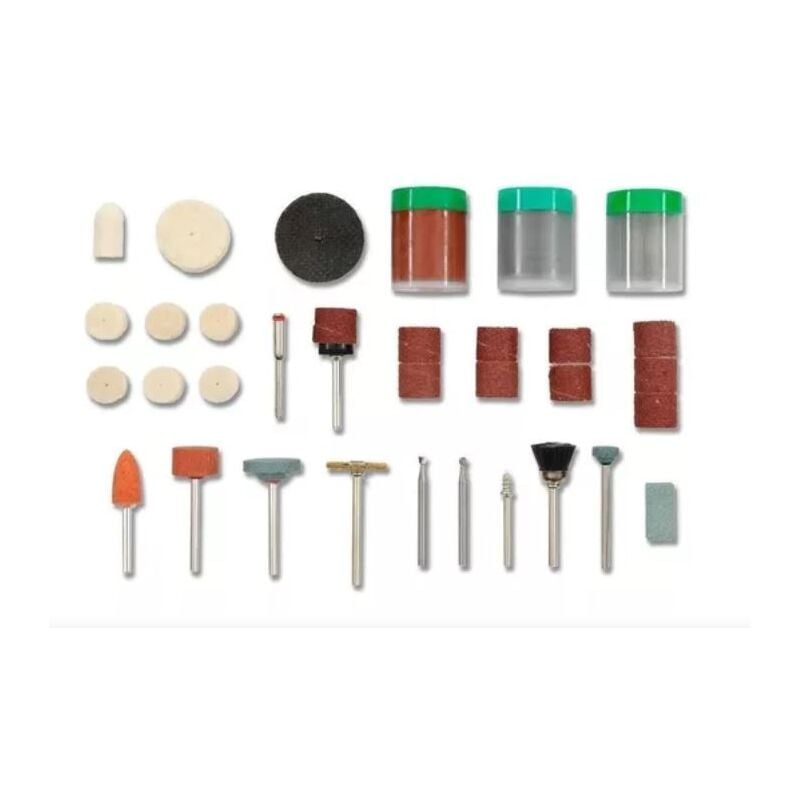 foto del prodotto italia set 105 mini accessori per smerigliatrice a stelo 510900 einhell