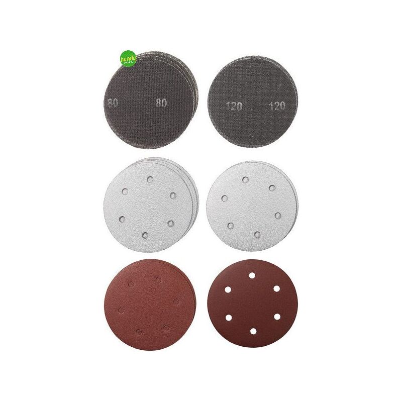 foto del prodotto italia set 15 dischi abrasivi diametro 225 mm per levigatrice da muro 49491066 einhell