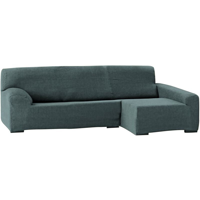 foto del prodotto italia teide chaise longue 240 cm. destra vista frontale col. 06 grigio, null eysa