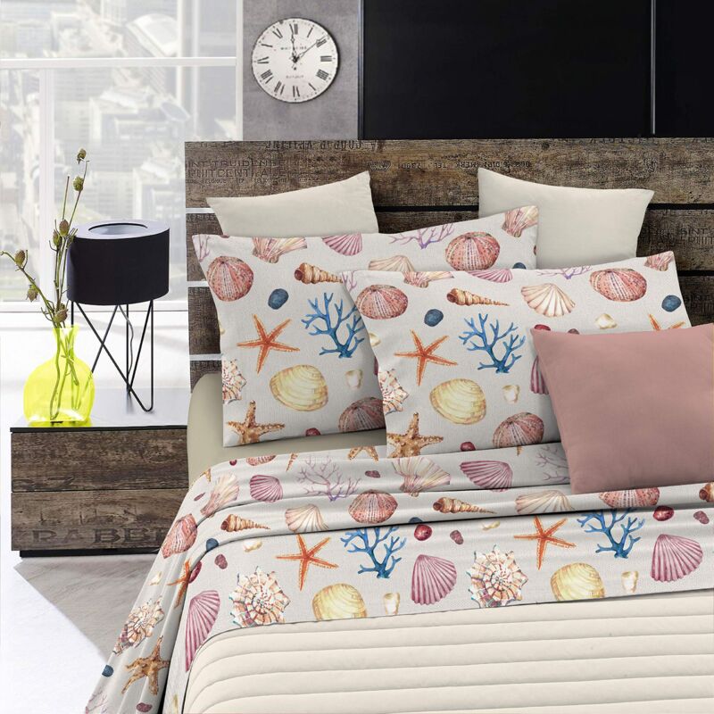 foto del prodotto italian bed linen italian bed cl fh marea 1p linen completo letto fashion, marea, 1 piazza