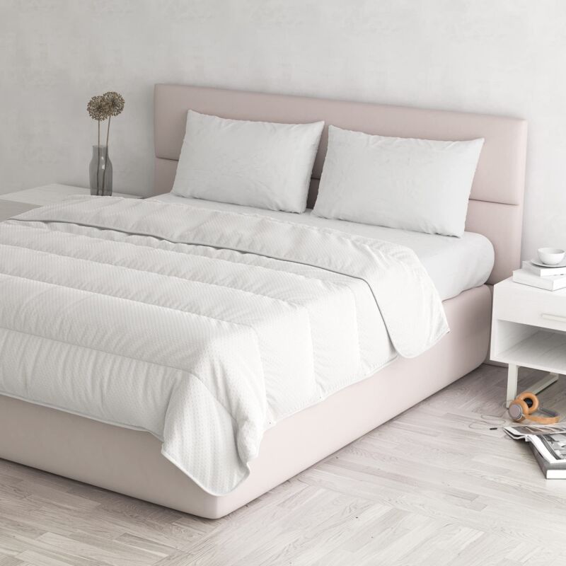foto del prodotto italian bed linen piumino estivo air3d, bianco, matrimoniale