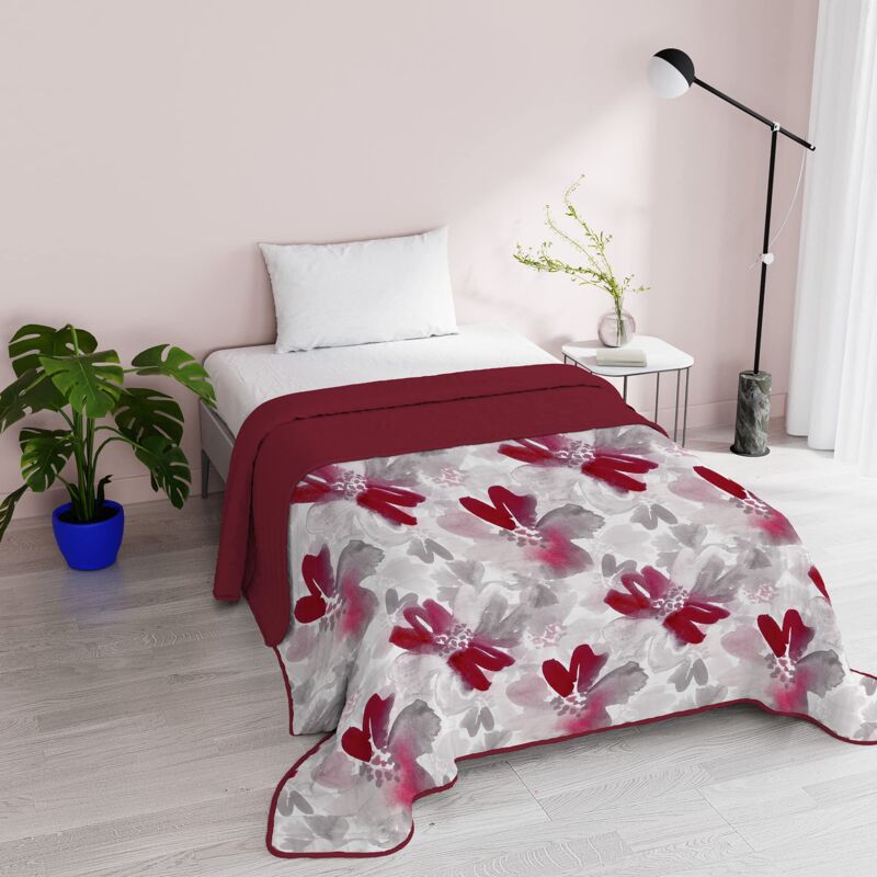 foto del prodotto italian bed linen - trapuntino estivo stampato mb home supreme, singolo, passion