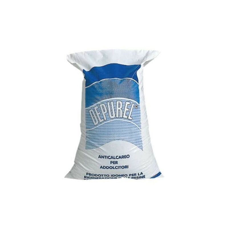 foto del prodotto italkali depurel sale naturale in pastiglie per addolcitore ad alto contenuto di sodio in sacco da 25 kg. pack 10 sacchi 547r