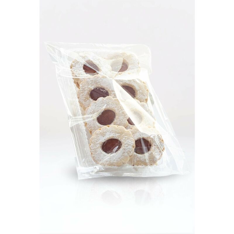 foto del prodotto italpak buste trasparenti per alimenti con patella adesiva, sacchetti cellophane con chiusura, colore, 20x33 4 cm, x000000203313