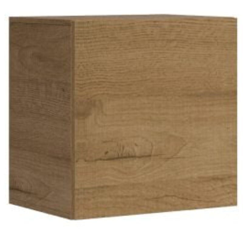foto del prodotto itamoby pensile cubico in legno per composizioni arredamento camere ed interni 60 x 60 cm noce