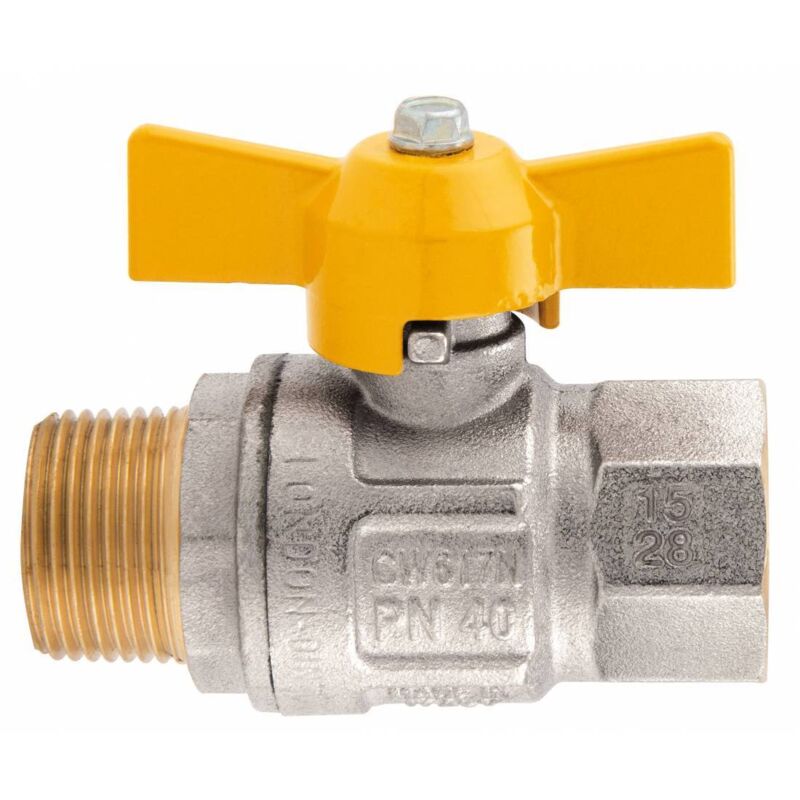 foto del prodotto itap - art. 069 valvola a sfera x gas mf gr. 1 2. prezzo per 1 pezzo.