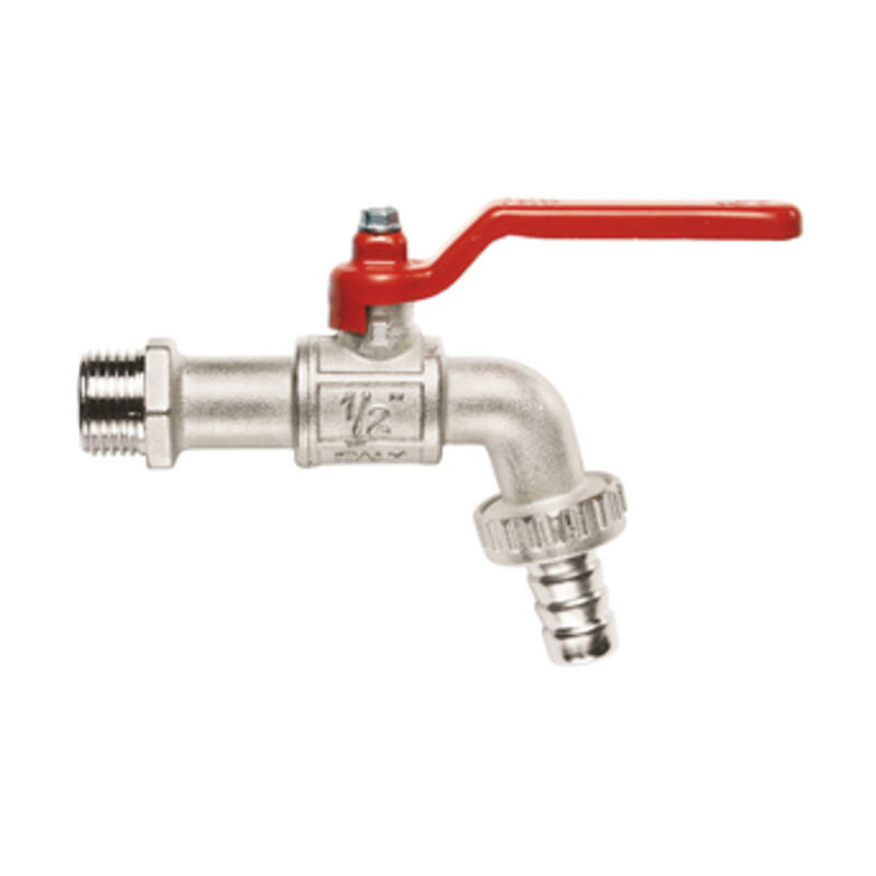 foto del prodotto itap - art. 132 rubinetto con portagomma a sfera gr.1. prezzo per 1 pezzo.