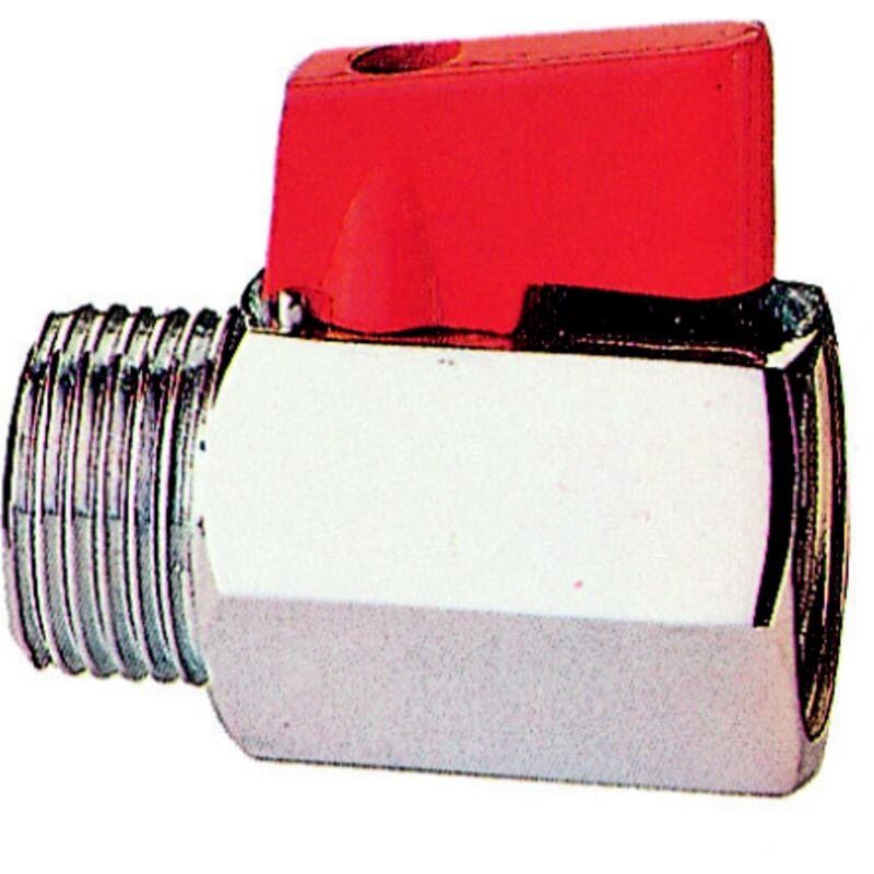 foto del prodotto itap valvola a sfera art 126 mod mini attacco filettato m f 1 2 maschio femmina