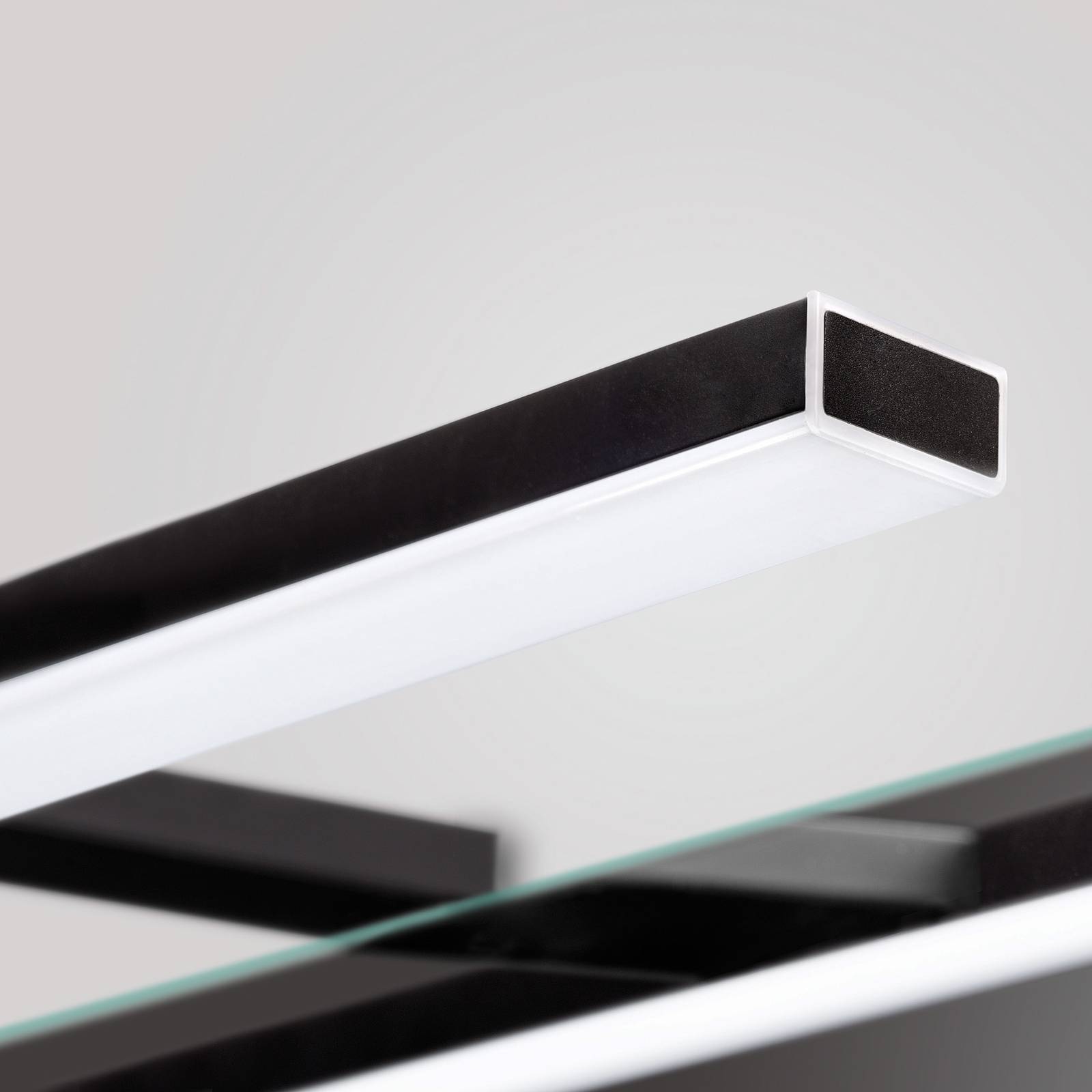 foto del prodotto itar sapho illuminazione lampada a led esther, 280x14x107 mm, 6 w, nera e27679ci