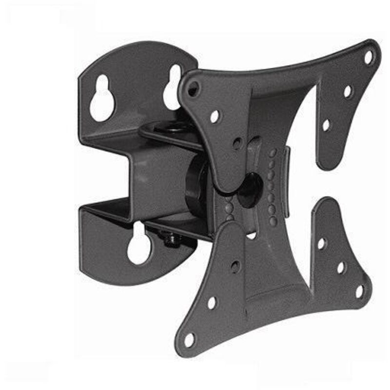 foto del prodotto itb - li604530b supporto tv parete nero vesa 100x100 20kg per schermi 10-30' inclinabile