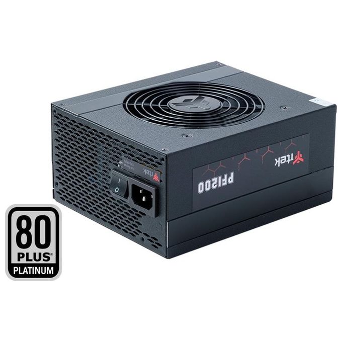foto del prodotto itek alimentatore pf1200 evo alimentatore per computer 1200w 24 pin atx atx nero