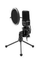 foto del prodotto itek m100 nero microfono da studio