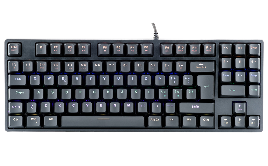 foto del prodotto itek x50 tastiera gaming usb italiano nero