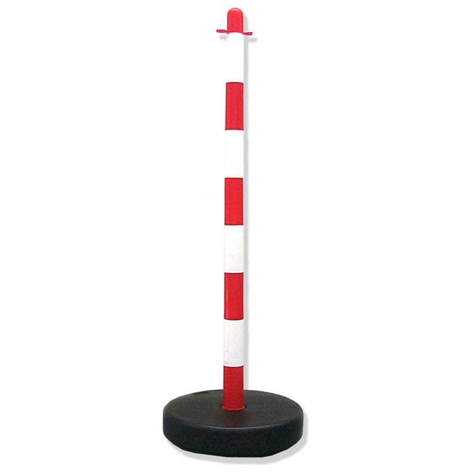 foto del prodotto ivars paletto biancorosso con base riempibile 90cm