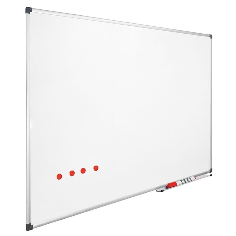 foto del prodotto ivol lavagna bianca 60x90 cm magnetica