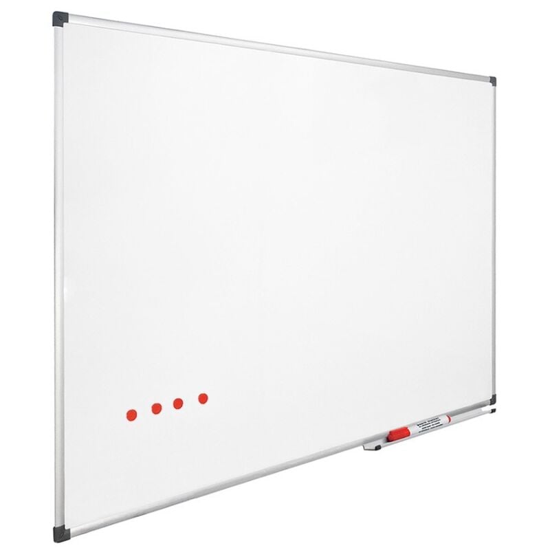 foto del prodotto ivol lavagna bianca 90x120 cm magnetica