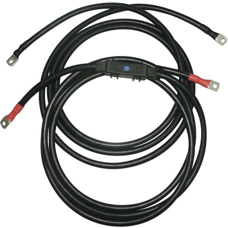 foto del prodotto ivt kit cavi sw serie 2.00 m 25 mm 421003 adatto per modello inverter voltcraft sw 1200 12v