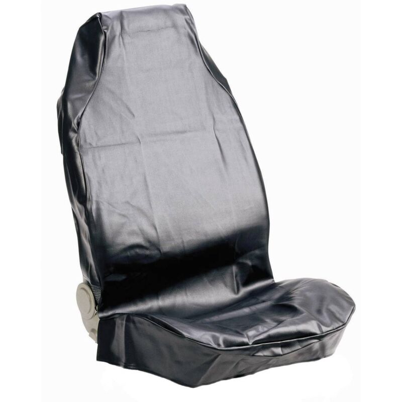 foto del prodotto iwh 074010 coprisedile 1 pezzo ecopelle nero sedile di guida