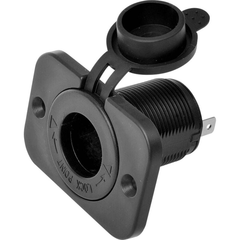 foto del prodotto iwh presa da incasso 12 24 volt portata massima corrente 20 a 12 24 v dc