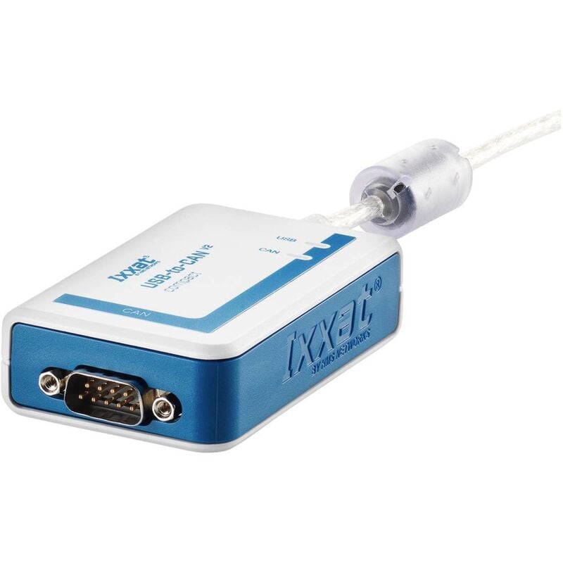 foto del prodotto ixxat 1.01.0281.11001 usb to can v2 compact sub d9 convertitore can usb, can bus, sub d9 non isolato galvanicamente 5 v