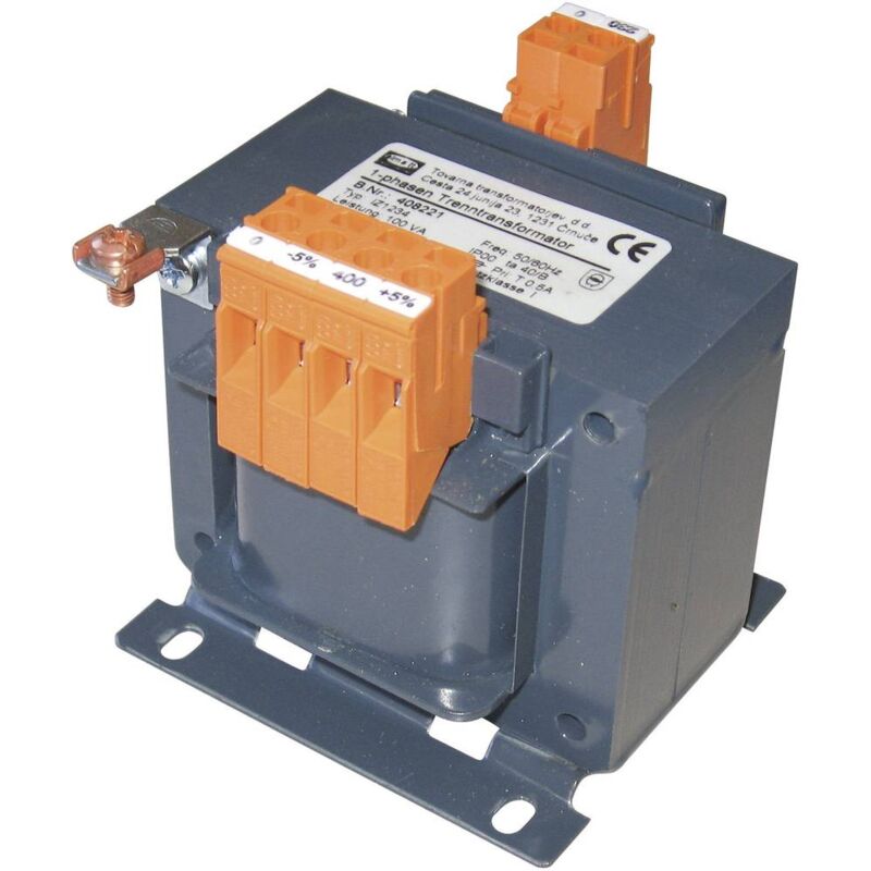 foto del prodotto iz1233 trasformatore d isolamento 1 x 400 v 1 x 230 v ac 60 va 260 ma elma tt