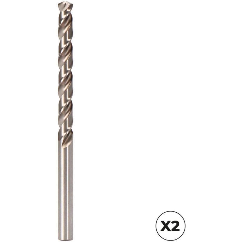 foto del prodotto izar punta per metallo iz27445 koma tools din 338 cilindrica taglia 3,25 mm 2 unit 