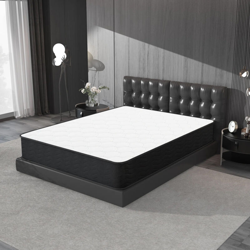 foto del prodotto iztoss materasso a molle 90x190 cm spessore 20 cm materasso a molle con memory foam zone di comfort adattivo 90x190x20 cm 