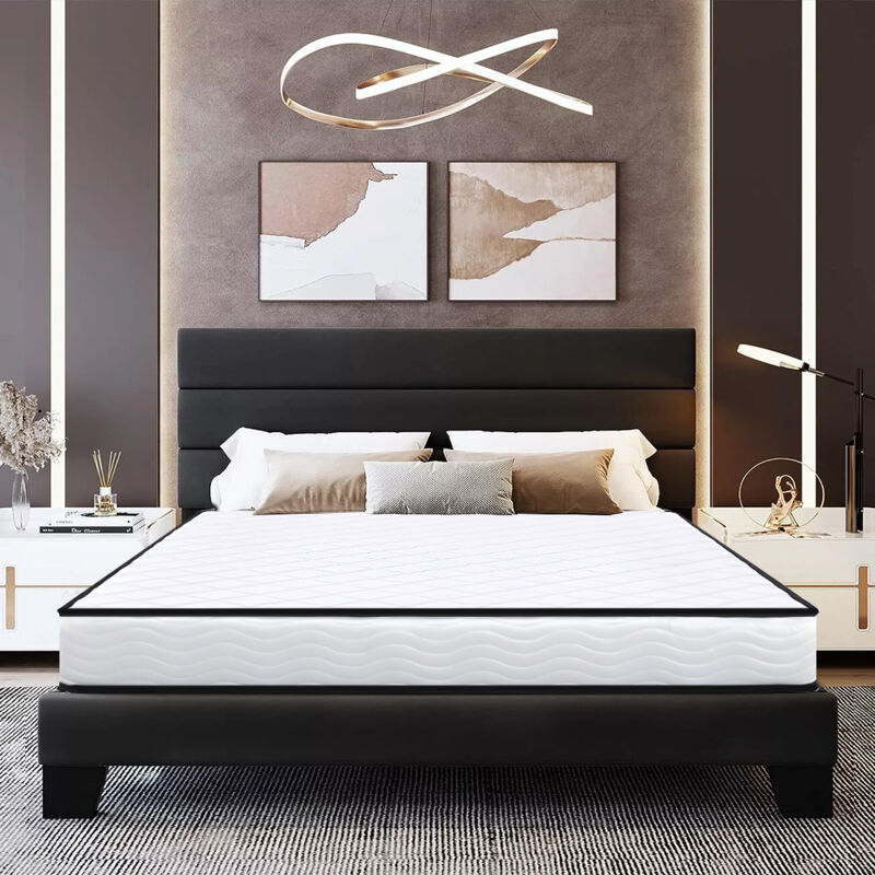 foto del prodotto iztoss materasso in schiuma 140x190 cm spessore 15 cm per adulti bambini zone comfort in schiuma