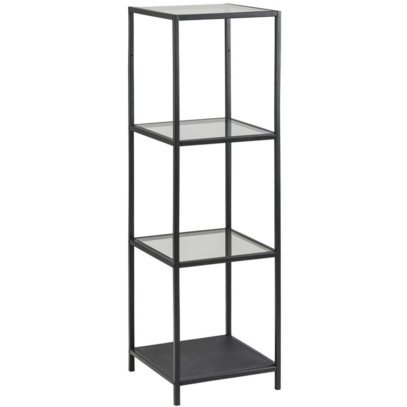 foto del prodotto j rn regal, vetro, nero, 37 x 35 x 119,5 cm ac design furniture