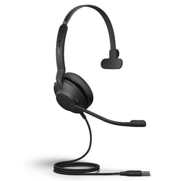 foto del prodotto jabra 23189 889 979 cuffia e auricolare cablato a padiglione ufficio usb tipo a nero