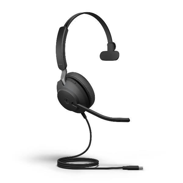 foto del prodotto jabra 24189 899 899 cuffia e auricolare cablato a padiglione musica e chiamate usb tipo c nero