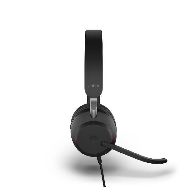 foto del prodotto jabra 24189 989 999 cuffia e auricolare cablato a padiglione musica e chiamate usb tipo a nero