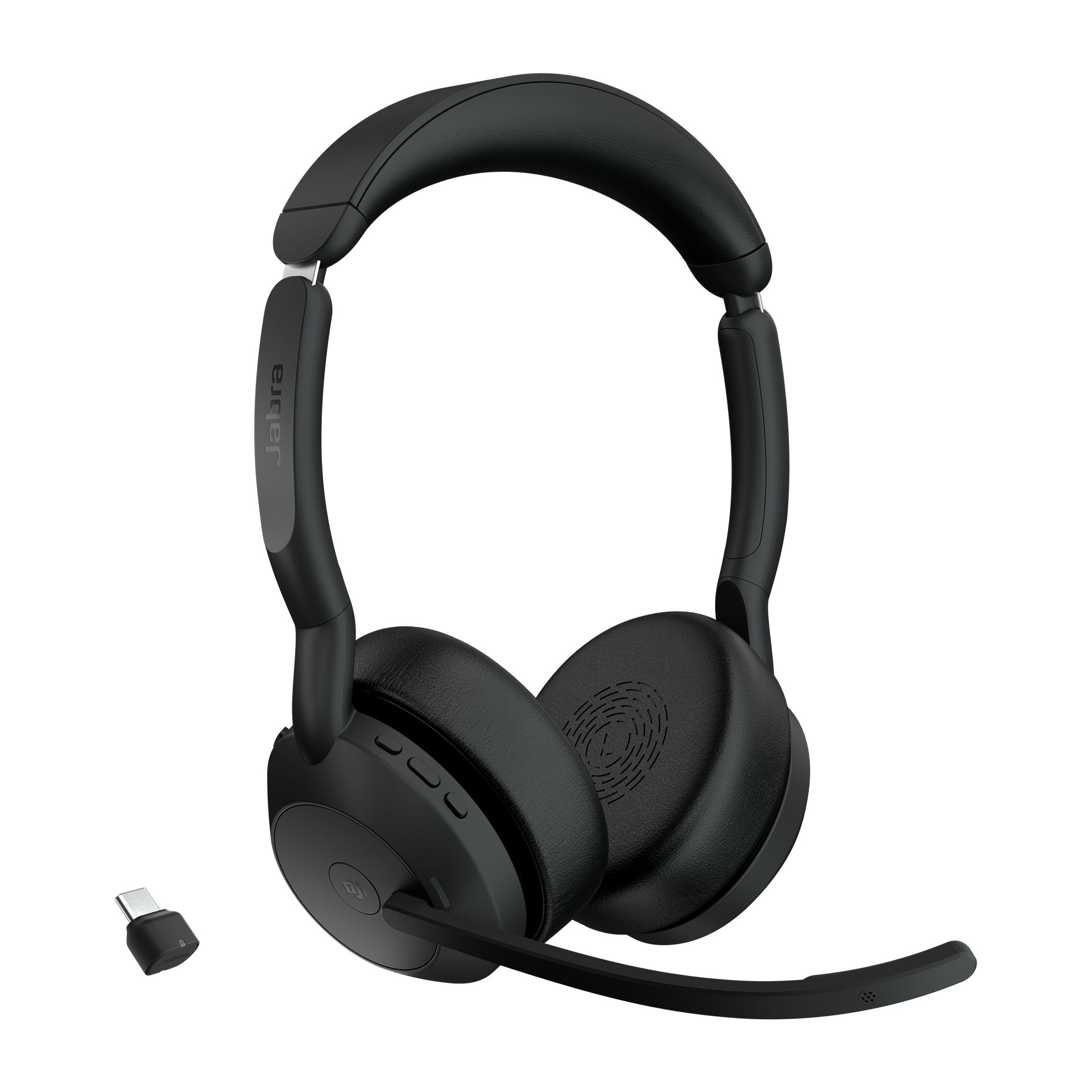 foto del prodotto jabra 25599 999 899 cuffia e auricolare wireless a padiglione ufficio bluetooth nero