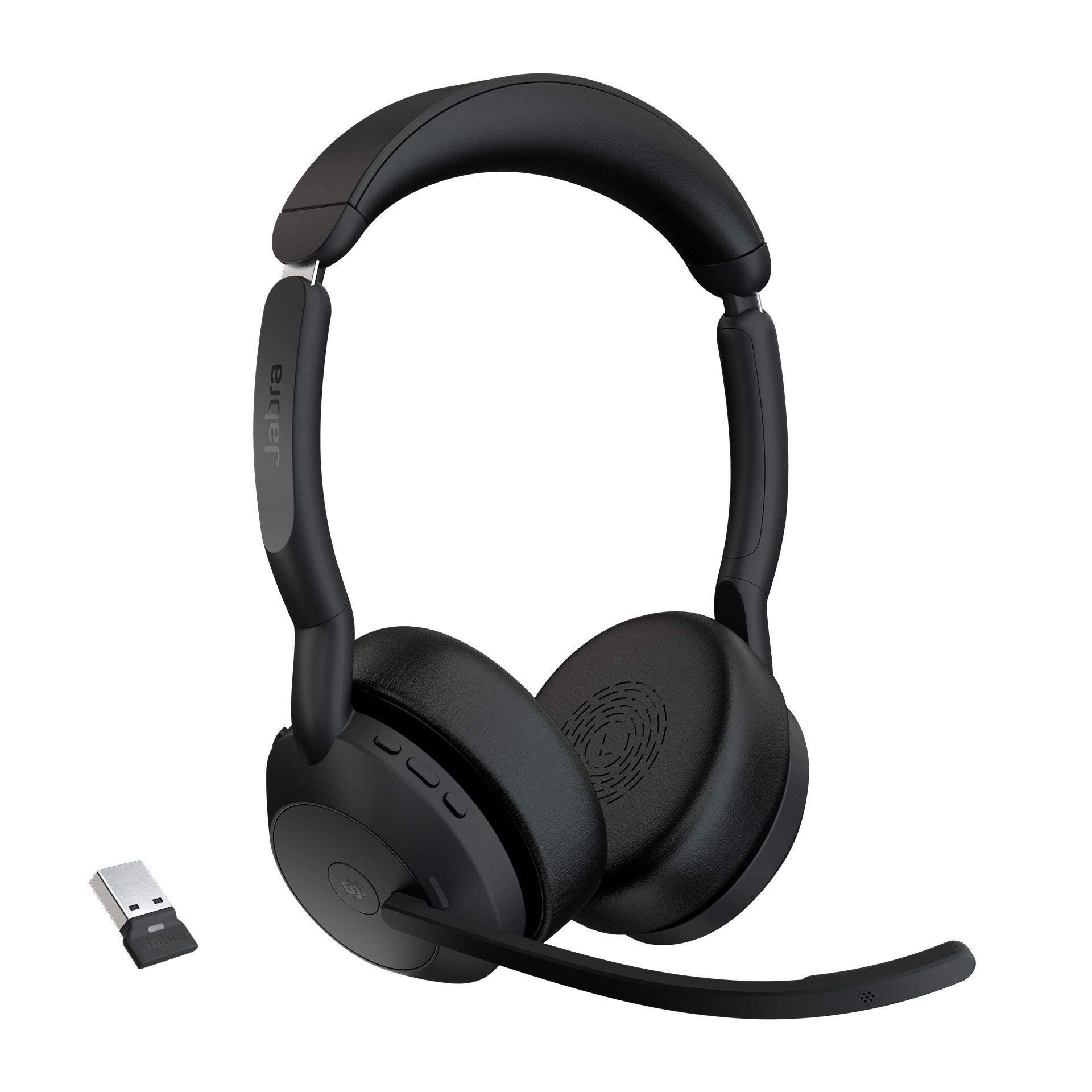 foto del prodotto jabra 25599 999 999 cuffia e auricolare wireless a padiglione ufficio bluetooth base di ricarica nero