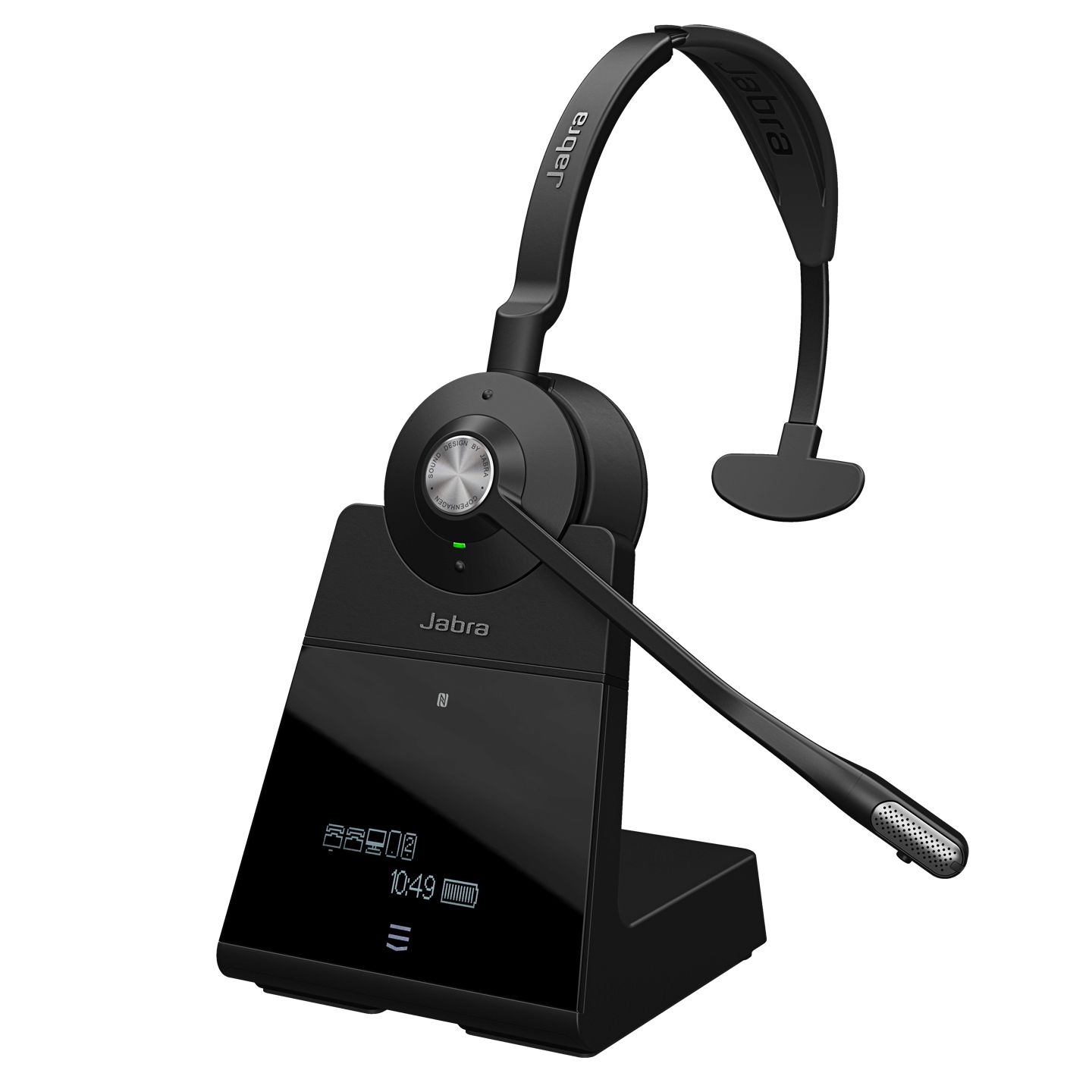 foto del prodotto jabra engage 75 mono auricolare wireless a padiglione, passanuca ufficio bluetooth nero