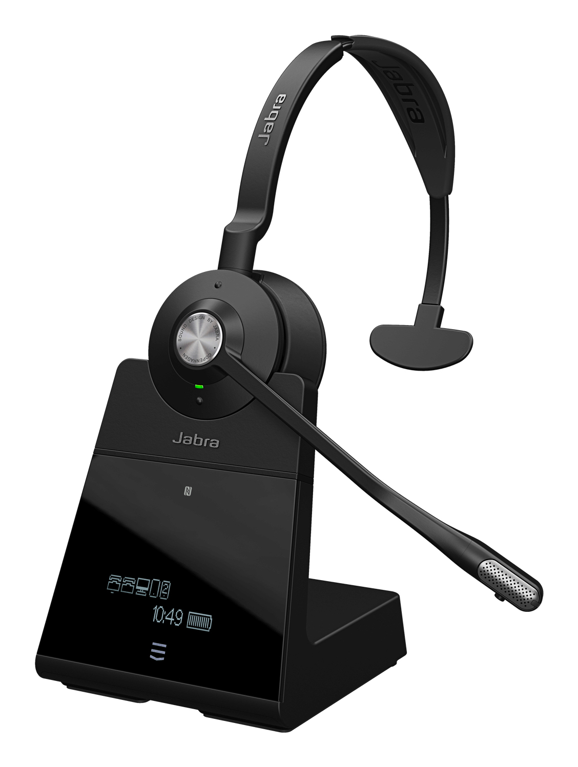 foto del prodotto jabra engage 75 se auricolare wireless a padiglione ufficio bluetooth nero