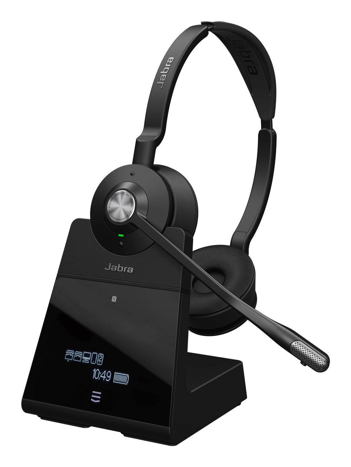 foto del prodotto jabra engage 75 se auricolare wireless a padiglione ufficio bluetooth nero